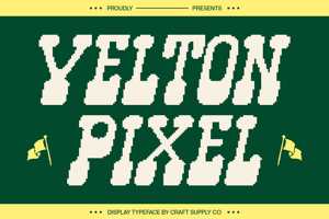 Related font Velton Pixel