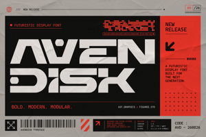 Related font Avendisk