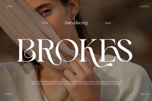 Related font Brokes