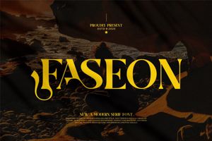 Related font Faseon