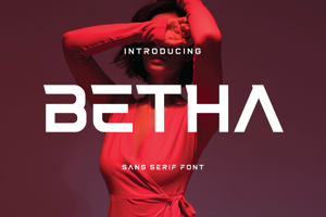 Related font Betha