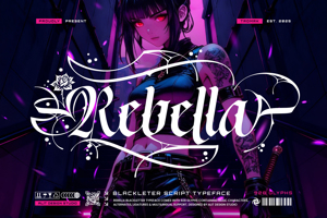 Related font Rebella