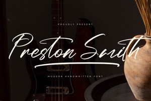 Related font Preston Smith VERSION