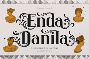 Related font Enda Danila