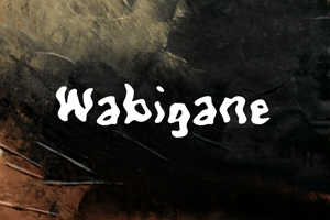 Related font w Wabigane