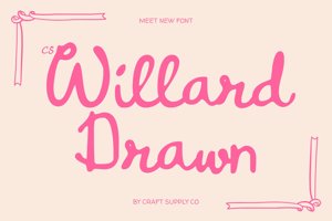 Related font CS Willard Drawn