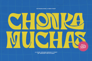 Related font Chonka Muchas
