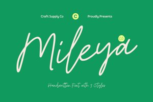 Related font CS Mileya