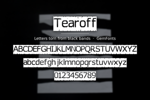 Related font Tearoff