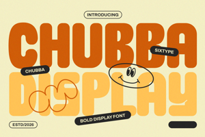 Related font Chubba -