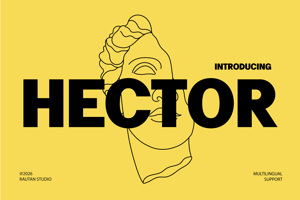 Related font HECTOR