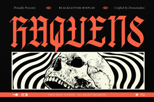 Related font Raquens