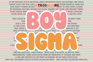 Sigma Boy