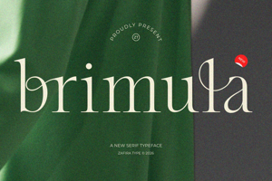 Related font Brimula