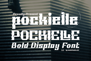 Related font Pockielle