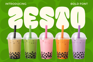 Related font Zesto