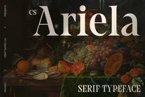 Related font CS Ariela