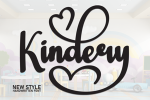 Related font Kindery