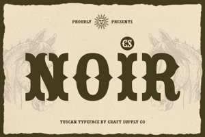 Related font CS Noir