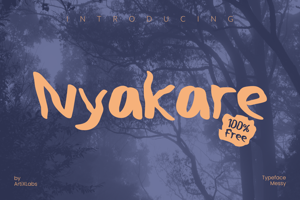 Related font Nyakare