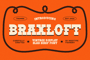 Related font IT Braxloft