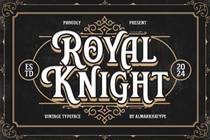 Related font Royal Knight