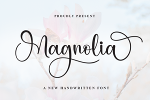 Related font Magnolia