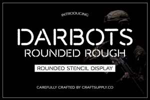 Related font Darbots Rounded Rough