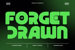 Related font CS Forget Drawn