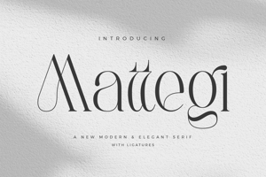Related font Mattegi
