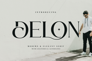 Related font Delon