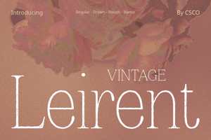 Leirent Vintage Stamp