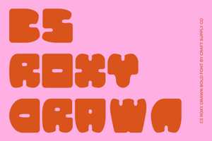 Related font CS Roxy Drawn