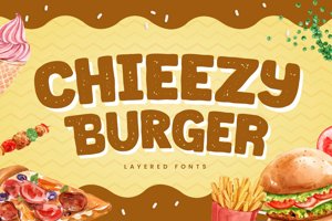 Chieezy Burger Distressed