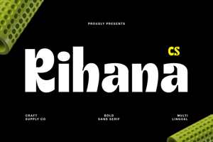 Related font CS Rihana