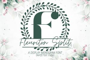 Fleuriton Split Monogram