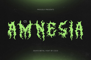 Related font CS Amnesia