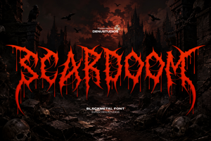 Related font Scardoom