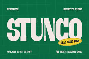 Related font Stunco