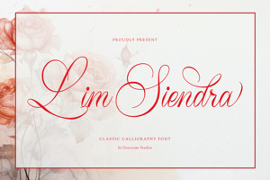 Related font Lim Siendra