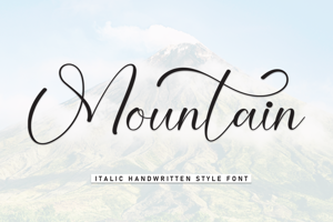 Related font Mountain