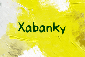 Related font x  Xabanky