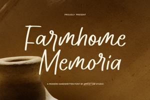 Related font Farmhome Memoria AT