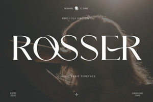 Related font Rosser