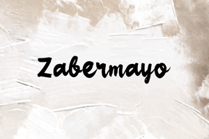 Related font z  Zabermayo