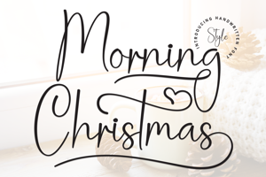 Related font Morning Christmas