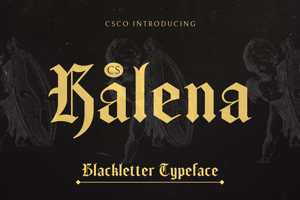 Related font CS Kalena