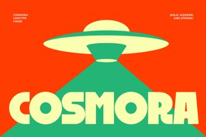 Related font Cosmora - Modern Bold Font