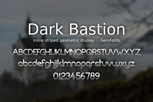 Related font Dark Bastion
