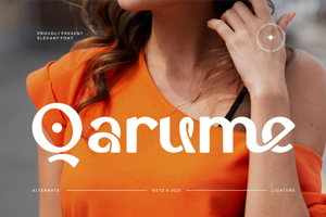 Related font Qarume
